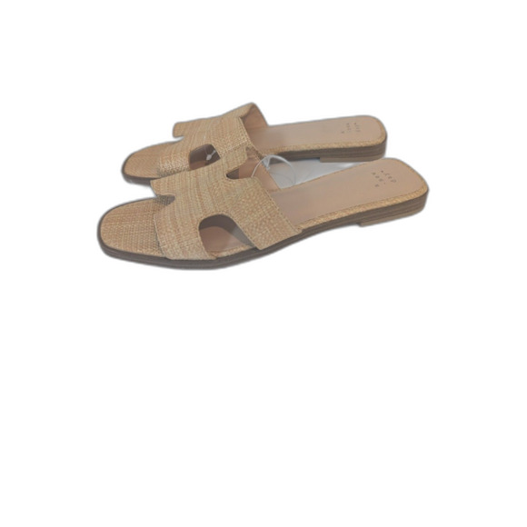 Women's A New Day Nina Sandals Tan Size 8 W - Picture 3 of 6